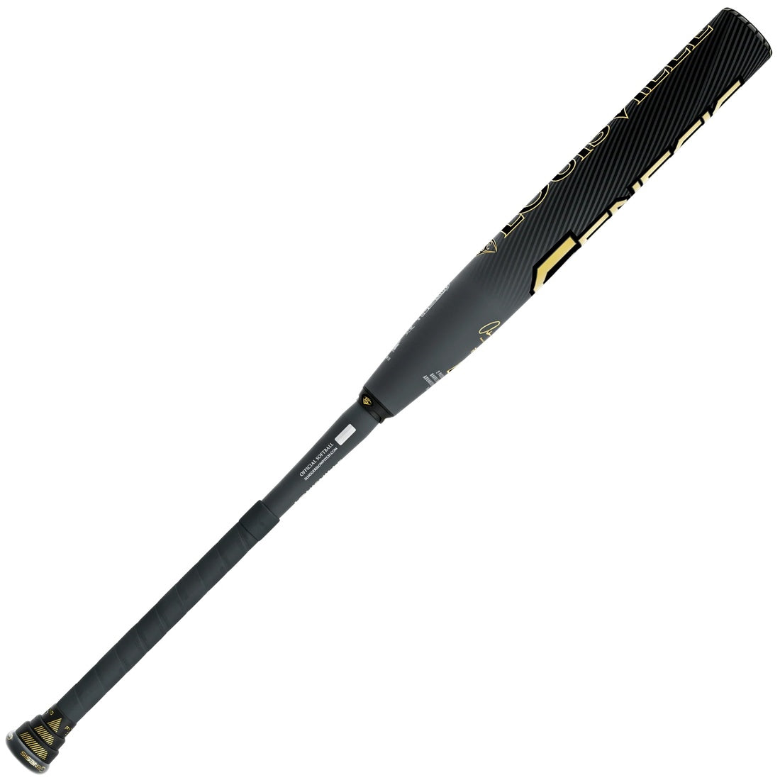 Louisville Genesis Adam Ussery 2-Piece Maxload Slo-Pitch Bat BLACK/GOLD