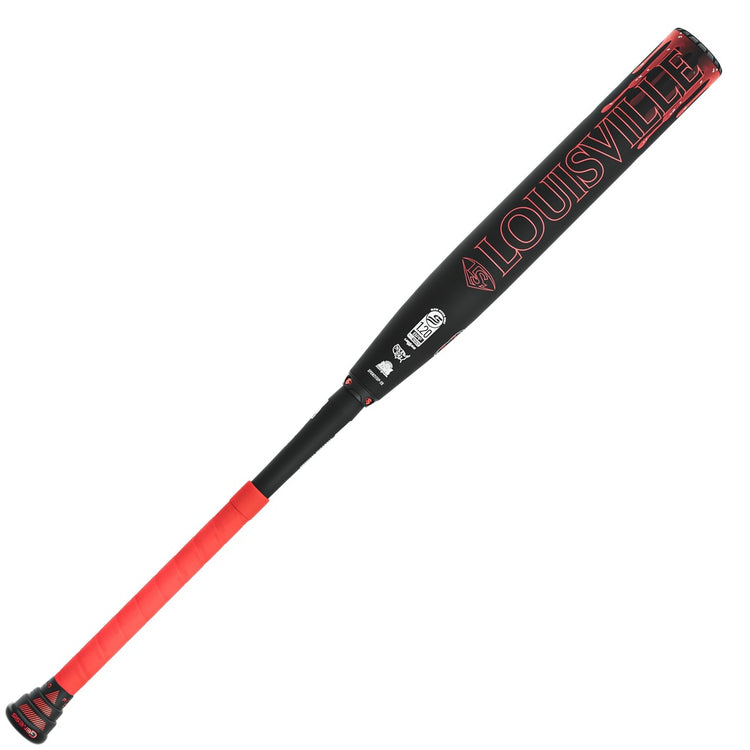 Louisville Slugger Genesis Mangia Mangia 2Pc Powerload Slo-Pitch Bat black/ red/ green