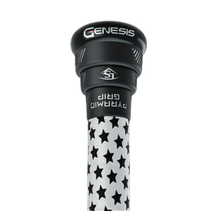 Louisville Genesis Matt Brady 2-Piece Maxload Slo-Pitch Bat black/white