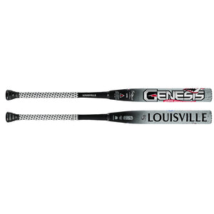 Louisville Genesis Matt Brady 2-Piece Maxload Slo-Pitch Bat black/white