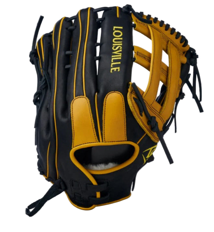 Louisville Super Z FG Black-Yellow Slo-Pitch Glove