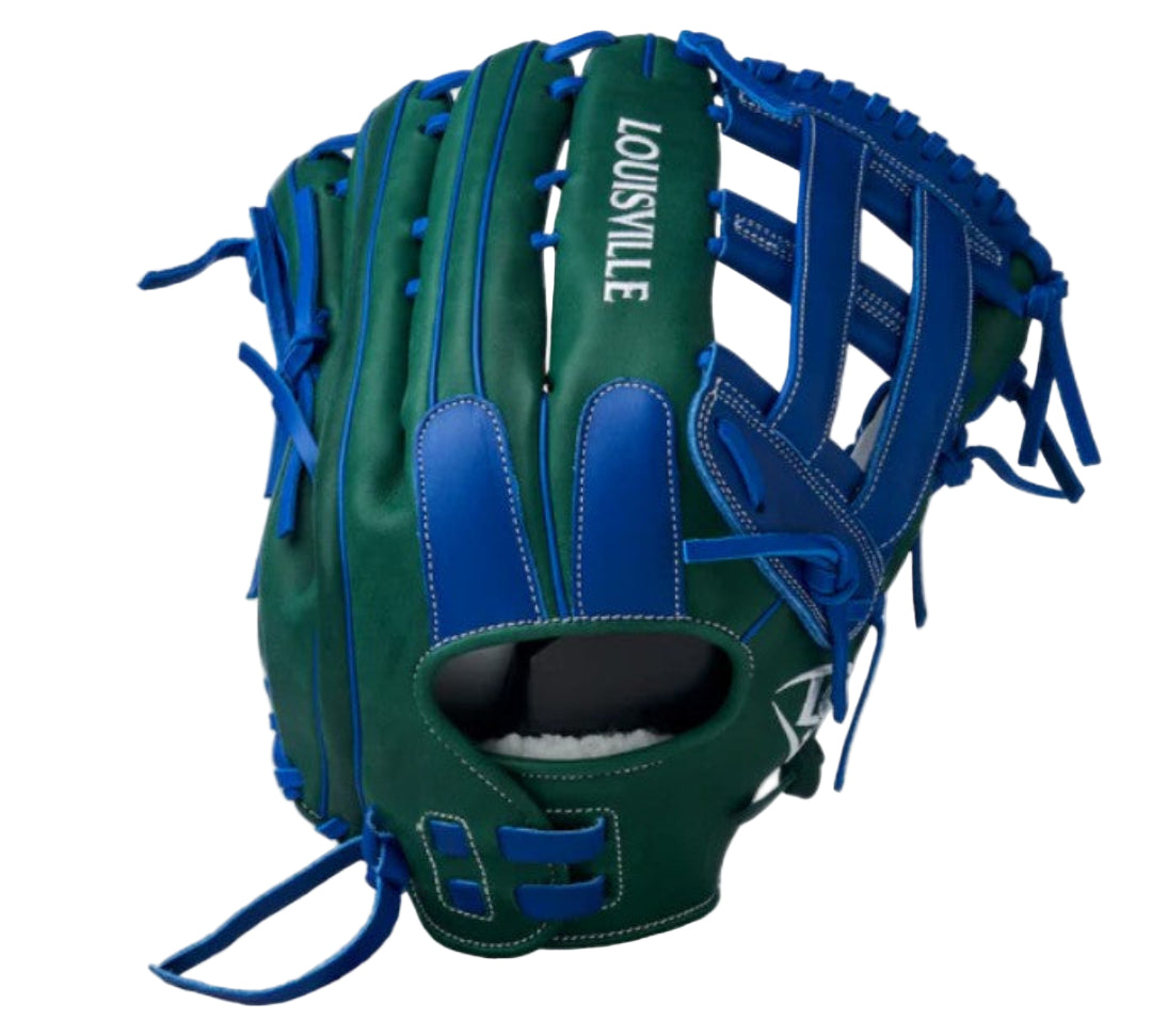 Louisville Super Z FG Green-Royal Slo-Pitch Glove