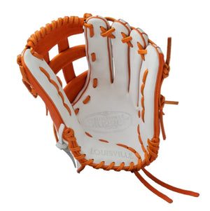 Louisville Super Z FG White-Orange Slo-Pitch Glove