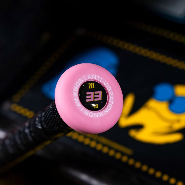 Marucci -10 Asura Rise Pac-Man Fastpitch Bat black/yellow/pink