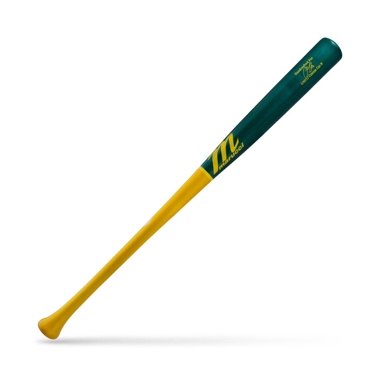 Marucci Lindy12 Pro Exclusive Yellow Ocean Wood Bat Yellow/Ocean
