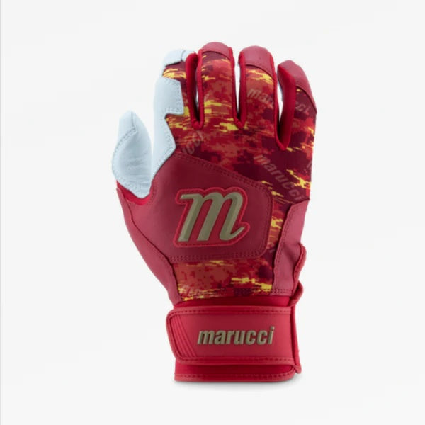 Marucci Youth GXR Batting Gloves red