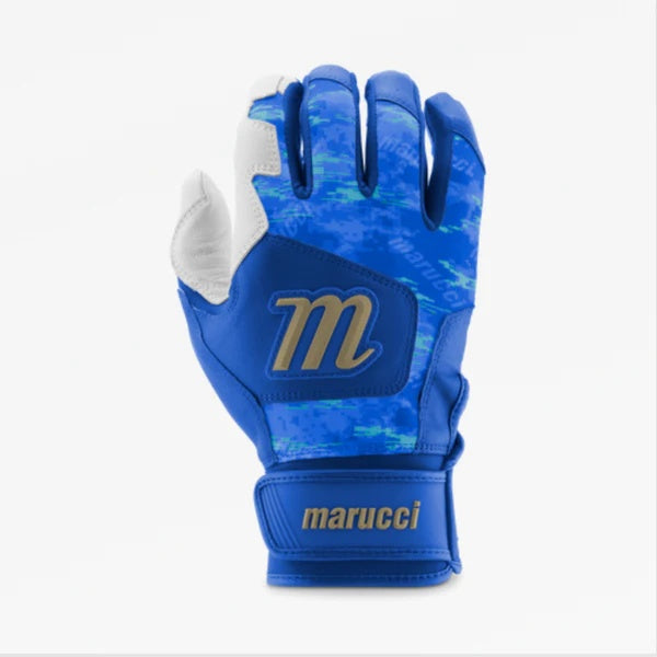 Marucci Youth GXR Batting Gloves royal blue