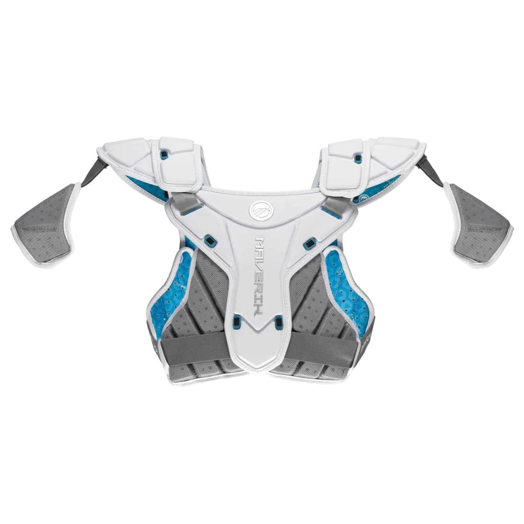 Maverik Senior EKG Lacrosse Shoulder Pad white