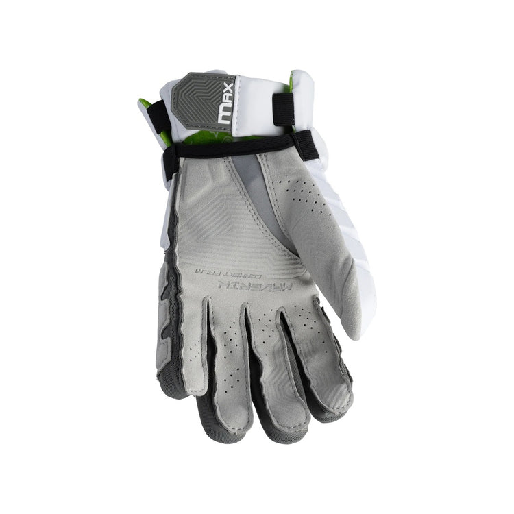 Maverik Senior Max Lacrosse Glove 2028 white