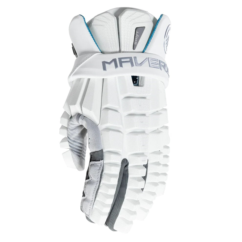 Maverik Senior Shift Lacrosse Gloves white