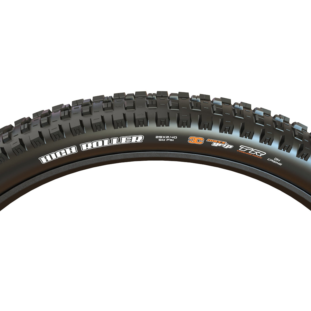 Maxxis 29" High Roller III Folding Tubeless Ready 3C Maxx Grip EXO+ 60tpi Mountain Tire black