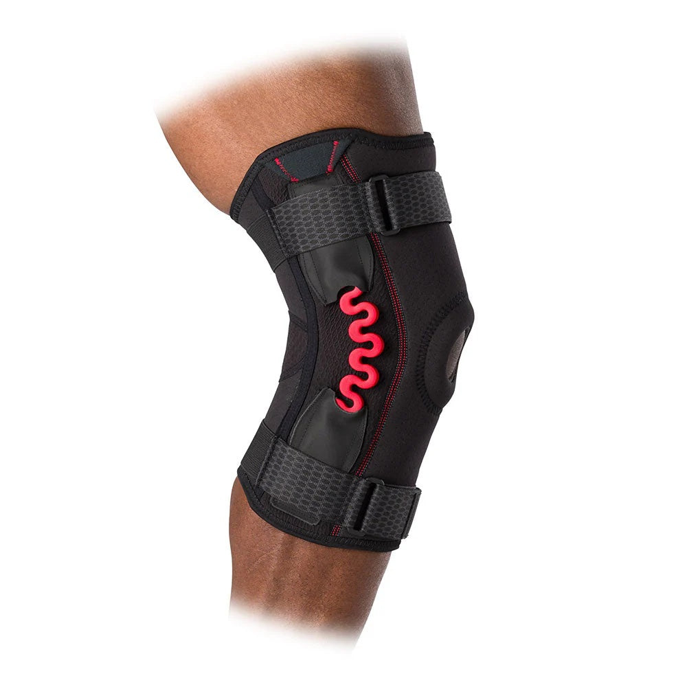 McDavid NRG Knee Brace with Spring Hinge black