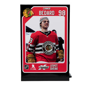 McFarlane NHL Chicago Blackhawks Connor Bedard Figure Winter Classic Jersey red 10337