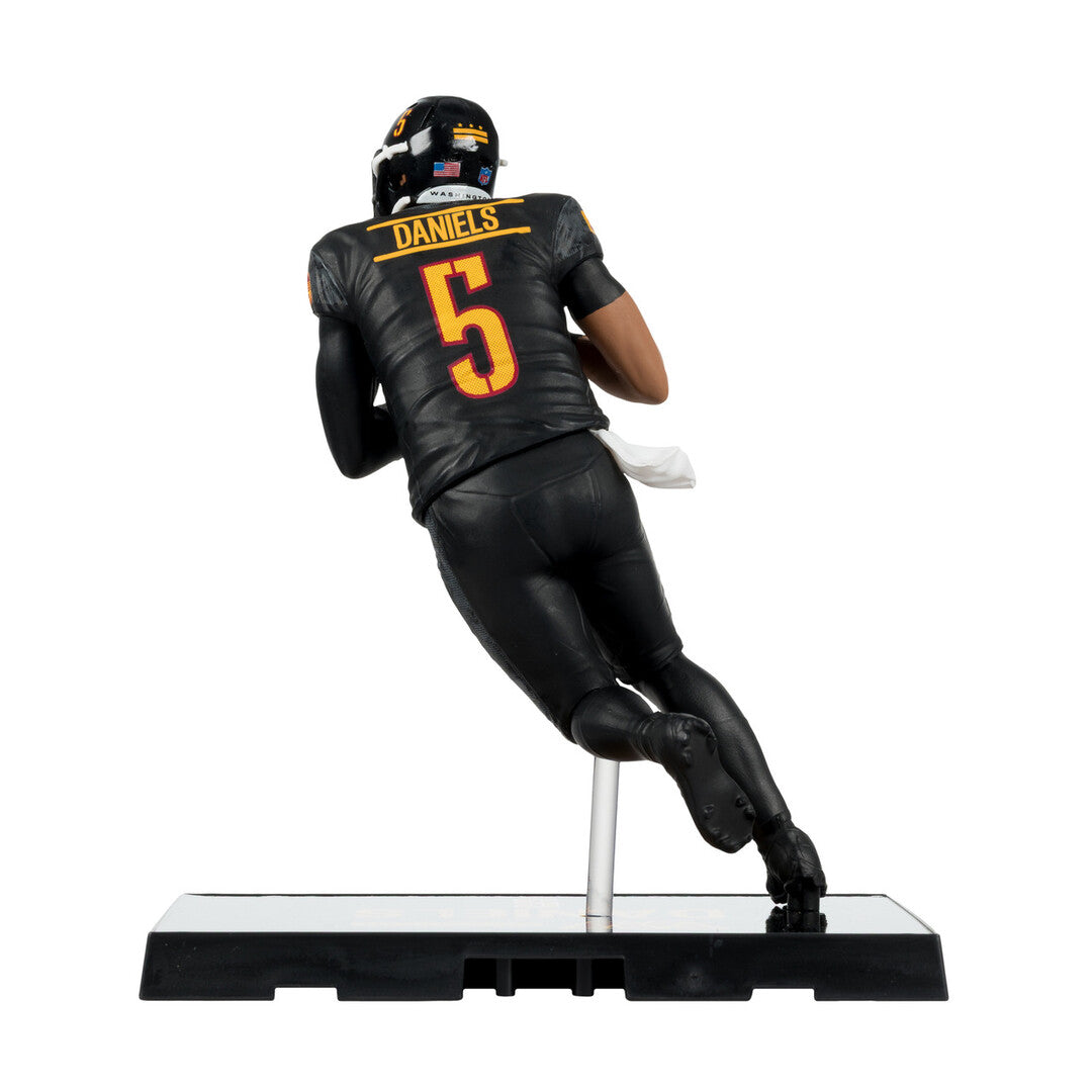 McFarlane NFL Washington Commanders Jayden Daniels Figure black alternate jersey