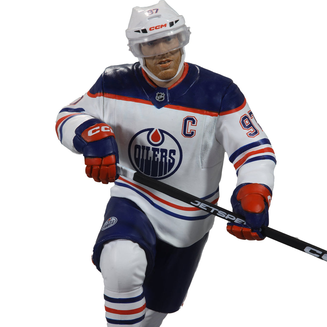 McFarlane NHL Edmonton Oilers Connor McDavid Figure white jersey