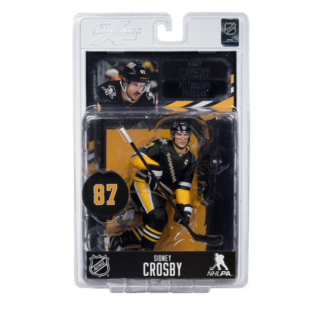 McFarlane NHL Pittsburgh Penguins Sidney Crosby Figure black jersey 10341