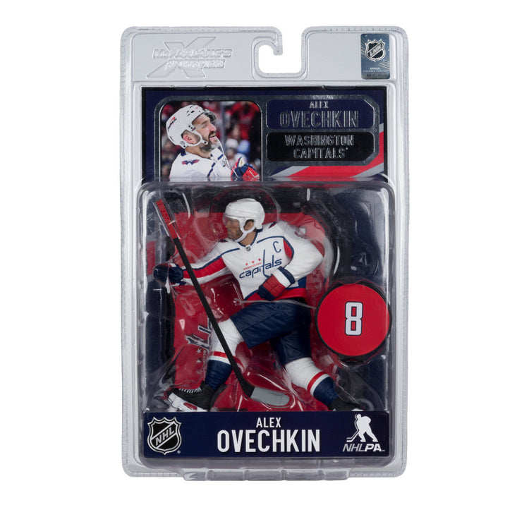 McFarlane NHL Washington Capitals Alexander Ovechkin Figure white jersey 10342