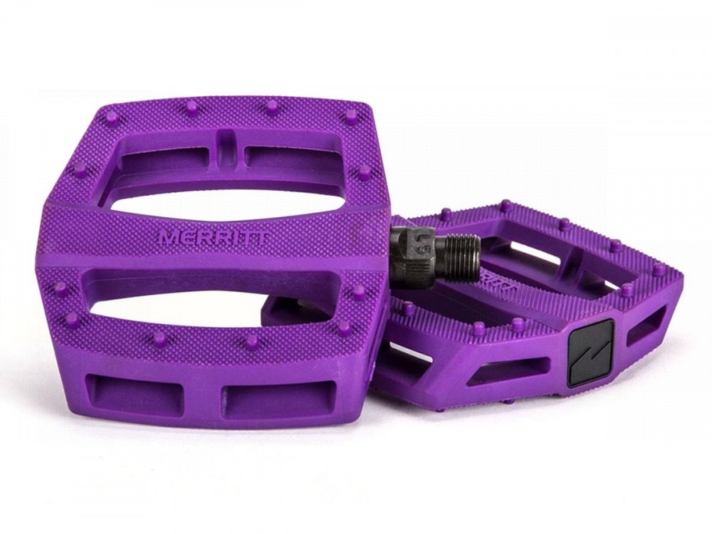 Merritt P1 BMX Flat Pedal purple