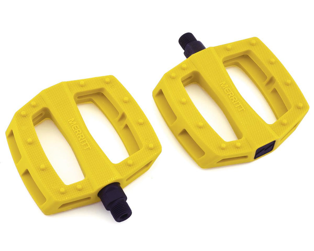 Merritt P1 BMX Flat Pedal yellow