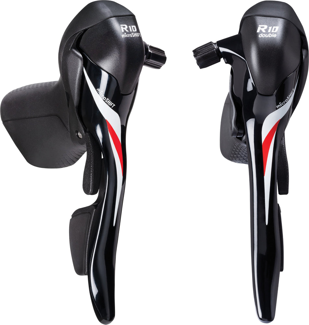 microSHIFT R10 (2x10-Speed) Mechanical Drop Bar Shifters