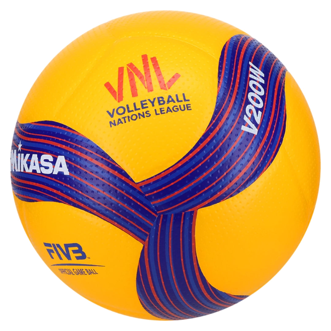Mikasa V200W-A VNL Volleyball yellow/blue/red