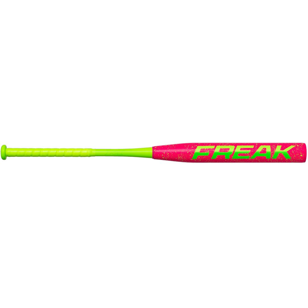 Miken Freak 2-Piece Balanced Slo-Pitch Bat Neon pink/green