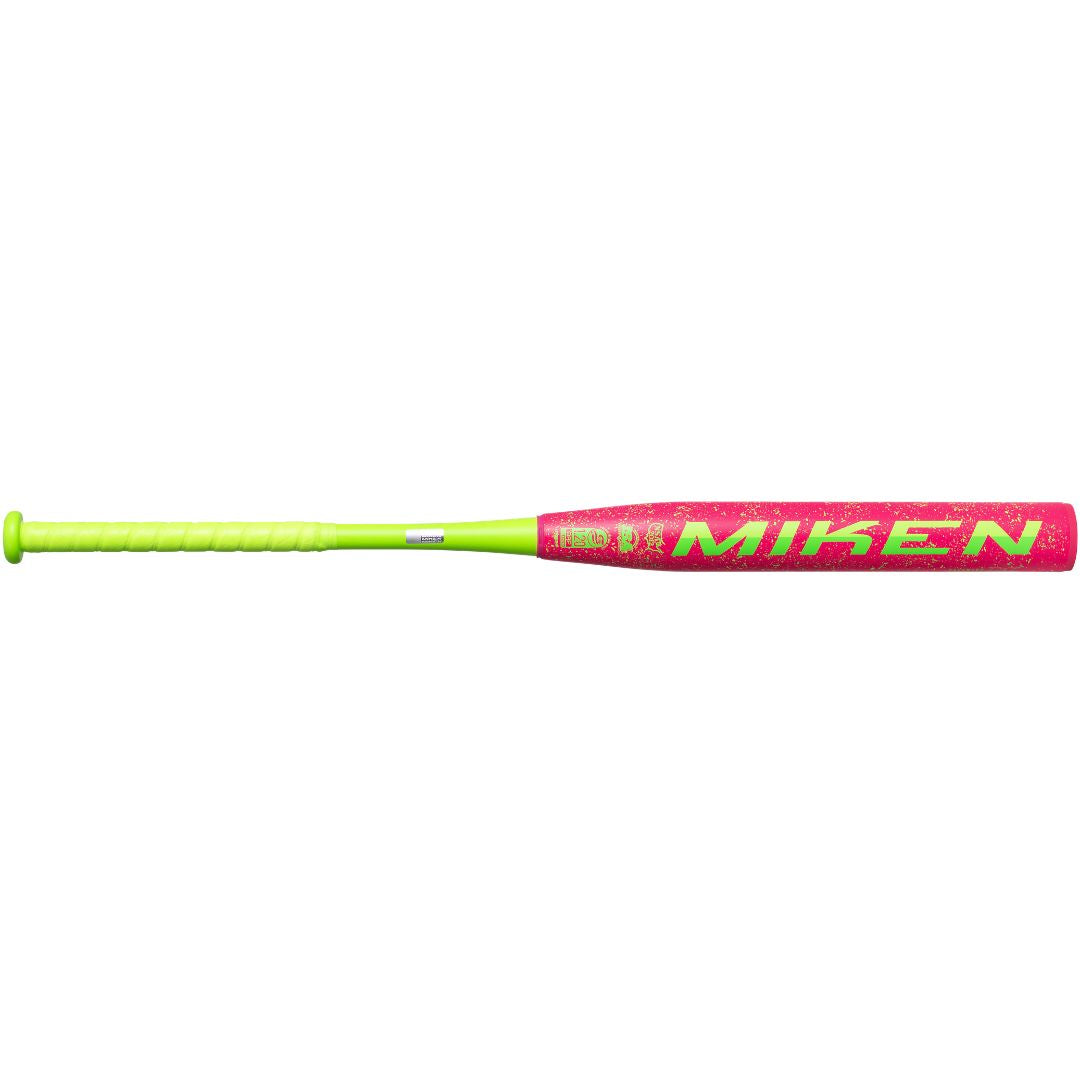 Miken Freak 2-Piece Balanced Slo-Pitch Bat Neon pink/green