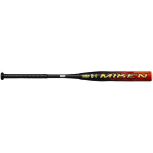 Miken Freak Fire 2PC Maxload Slo-Pitch Bat black/yellow/orange