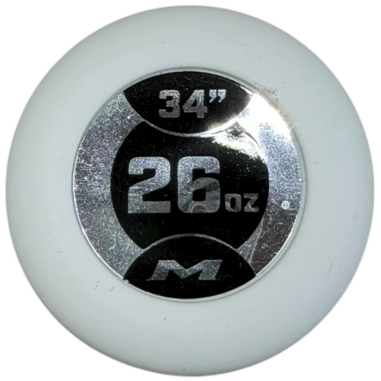 Miken KP23 1 Piece Max Load Slo-Pitch Bat white/black/blue