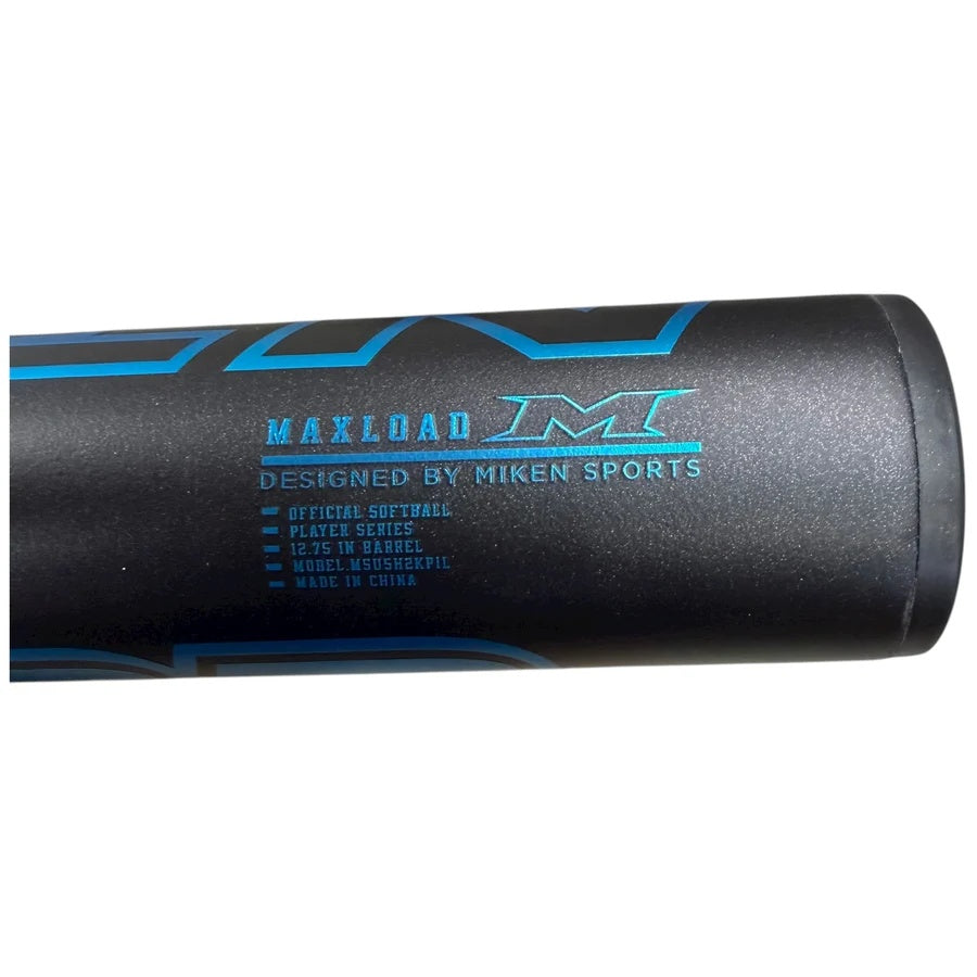 Miken KP23 1 Piece Max Load Slo-Pitch Bat white/black/blue