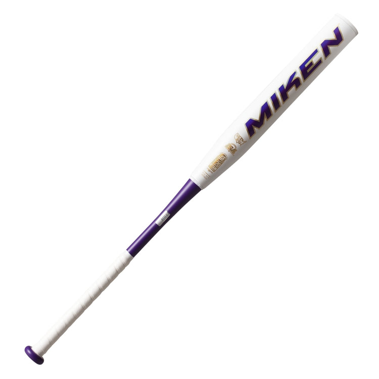 Miken Kyle Pearson KP23 2PC Maxload Slo-Pitch Bat white/purple
