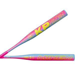 Miken Neon KP23 1-Piece Maxload Slo-Pitch Bat pink/blue