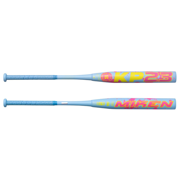 Miken Neon KP23 2-Piece Maxload Slo-Pitch Bat blue/pink