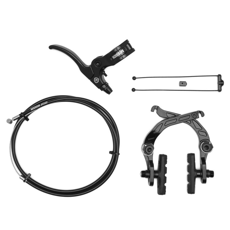 Mission Cease V2 BMX Brake Kit black