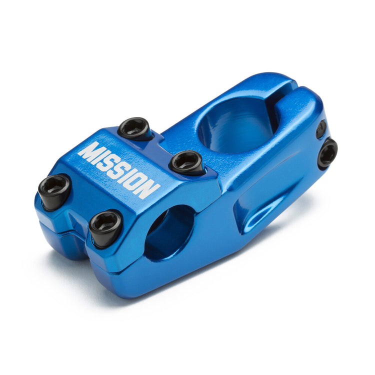 Mission Control BMX Stem blue