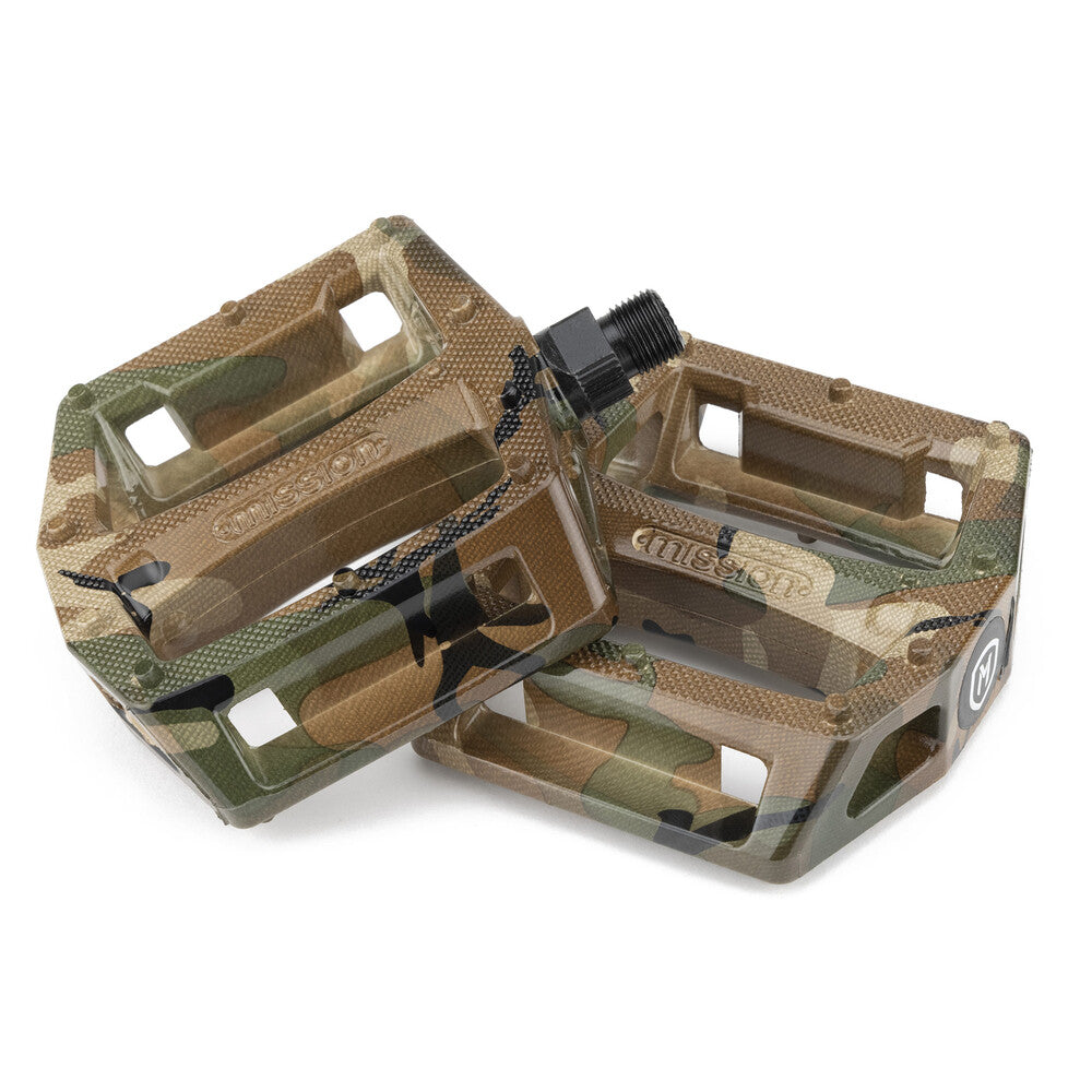 Mission Impulse BMX Pedal camo