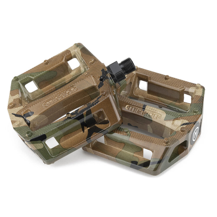 Mission Impulse BMX Pedal camo