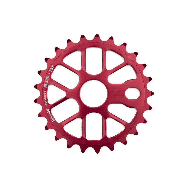 Mission Nexus BMX Sprocket red