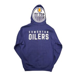 Mitchell & Ness Men's NHL Edmonton Oilers Big Hood Hoodie blue