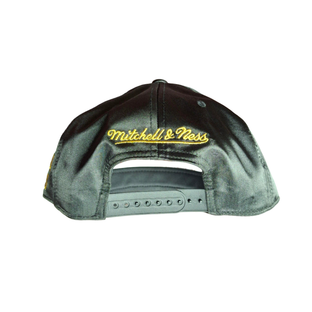 Mitchell & Ness Men's NHL Edmonton Oilers Golden Egg A-Frame Snapback Hat Black
