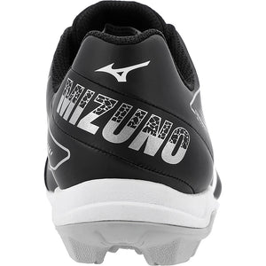 Mizuno Junior Cushionrevo Diamond TPU Baseball Cleats black/white