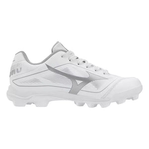 Mizuno Junior Cushionrevo Finch TPU Baseball Cleats white