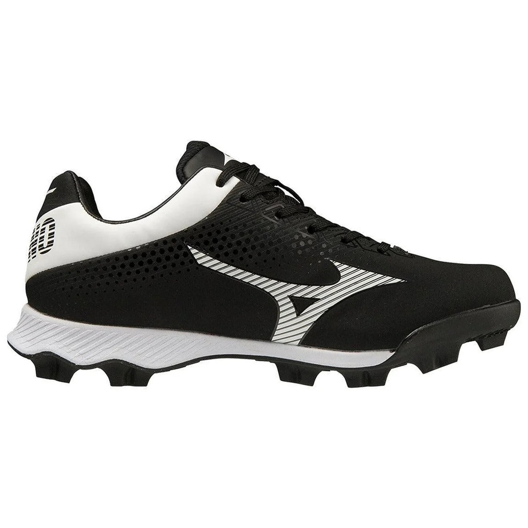 Mizuno Junior Wave Finch LightRevo Rubber Softball Cleat black