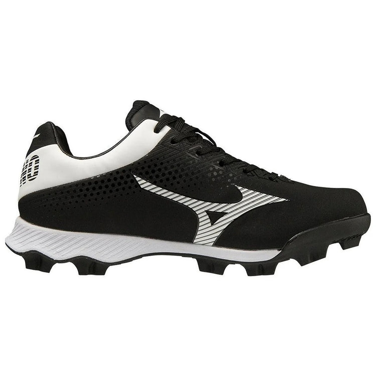Mizuno Junior Wave Finch LightRevo Rubber Softball Cleat black
