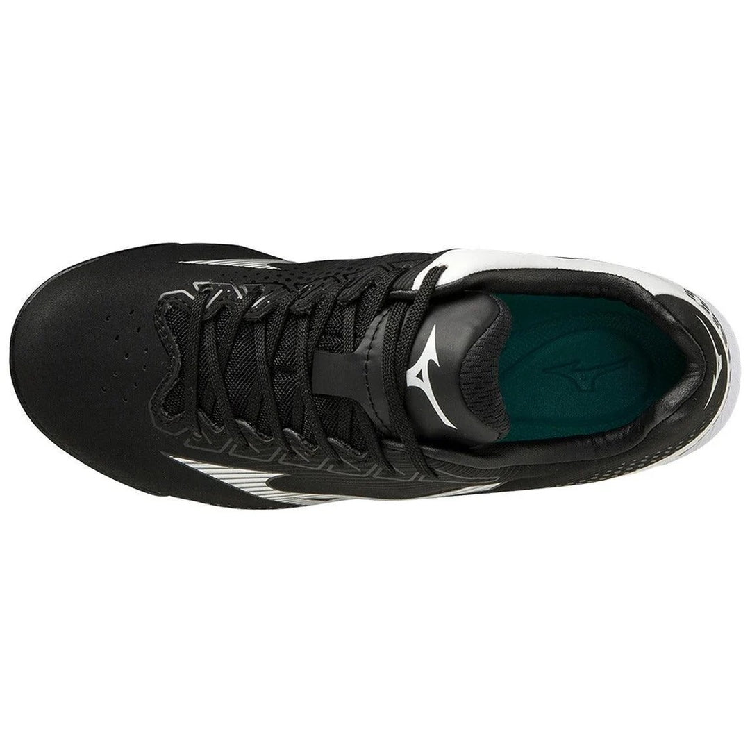Mizuno Junior Wave Finch LightRevo Rubber Softball Cleat black