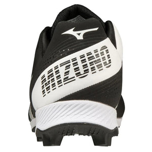 Mizuno Junior Wave Finch LightRevo Rubber Softball Cleat black