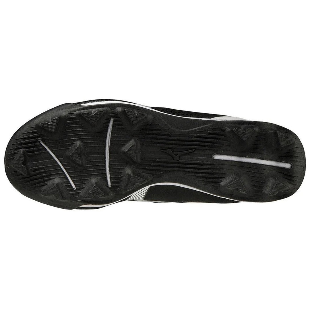 Mizuno Junior Wave Finch LightRevo Rubber Softball Cleat black