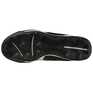 Mizuno Junior Wave Finch LightRevo Rubber Softball Cleat black