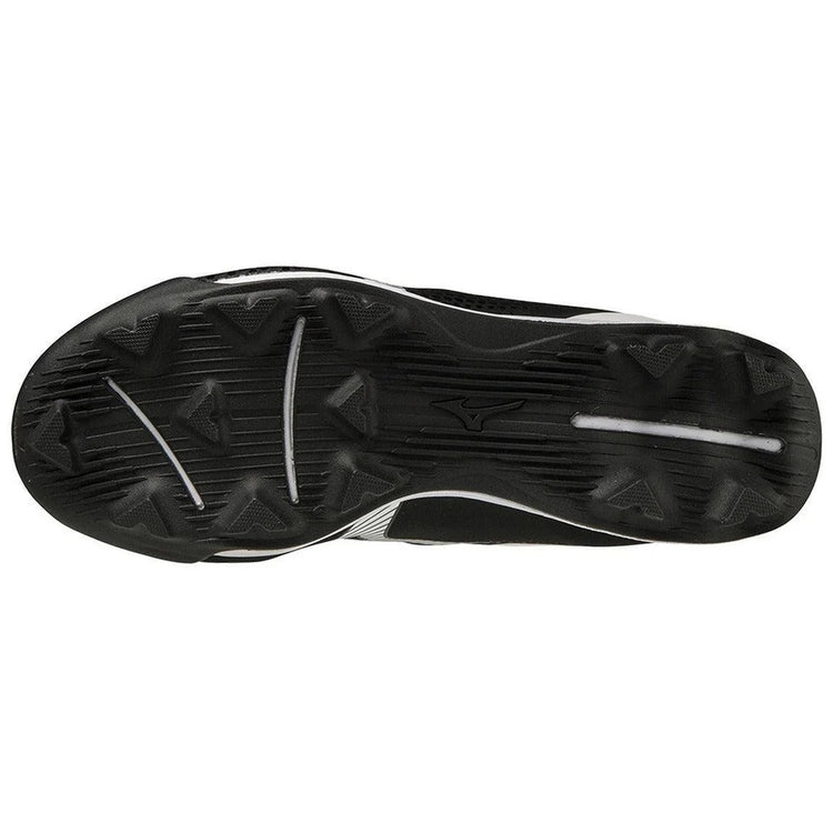 Mizuno Junior Wave Finch LightRevo Rubber Softball Cleat black