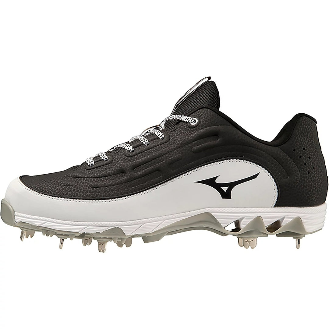 Mizuno Men's 9-Spike Ambition 3 Low Metal Baseball Cleats black